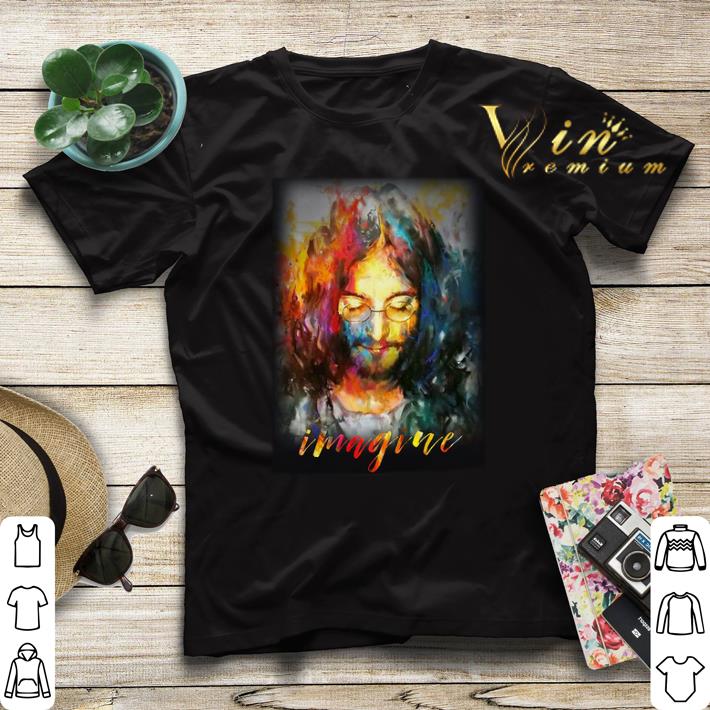 Painting John Lennon imagine shirt sweater 4 - Painting John Lennon imagine shirt sweater