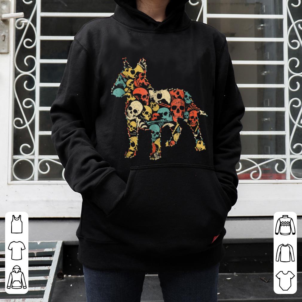 Premium BULL TERRIER Skeleton Skull Vintage Retro shirt 4 - Premium BULL TERRIER Skeleton Skull Vintage Retro shirt