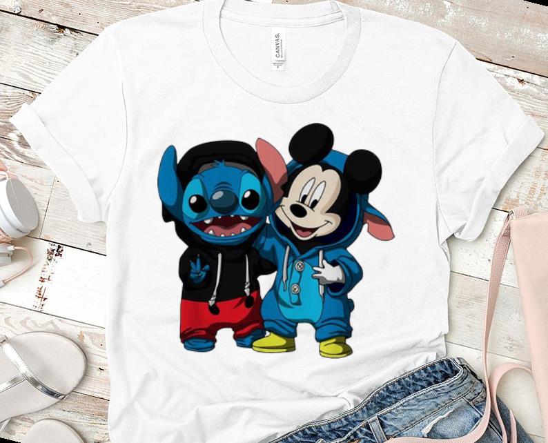 Premium Baby Stitch And Mickey Mouse shirt 1 - Premium Baby Stitch And Mickey Mouse shirt