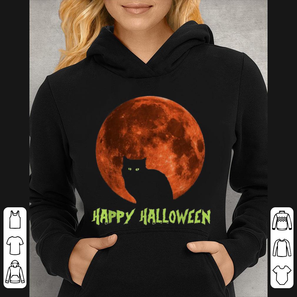 Premium Black Cat On The Moon Happy Halloween shirt 4 - Premium Black Cat On The Moon Happy Halloween shirt