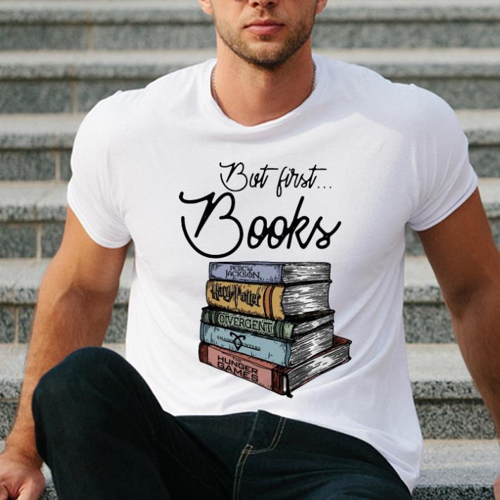 Premium But First Books Percy Jackson Harry Potter shirt 4 - Premium But First Books Percy Jackson Harry Potter shirt