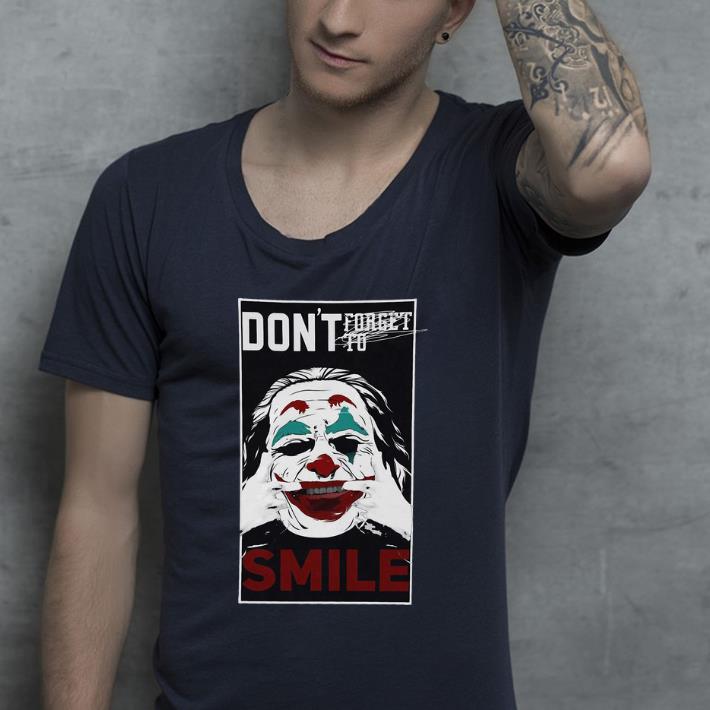 Premium Don t Forget To Smile Or Don s Smile Joker shirt 4 - Premium Don’t Forget To Smile Or Don's Smile Joker shirt