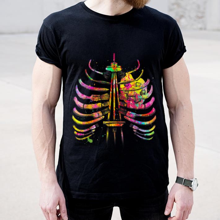 Premium Halloween Art Bone Teachers Tie Dye shirt 4 - Premium Halloween Art Bone Teachers Tie Dye shirt