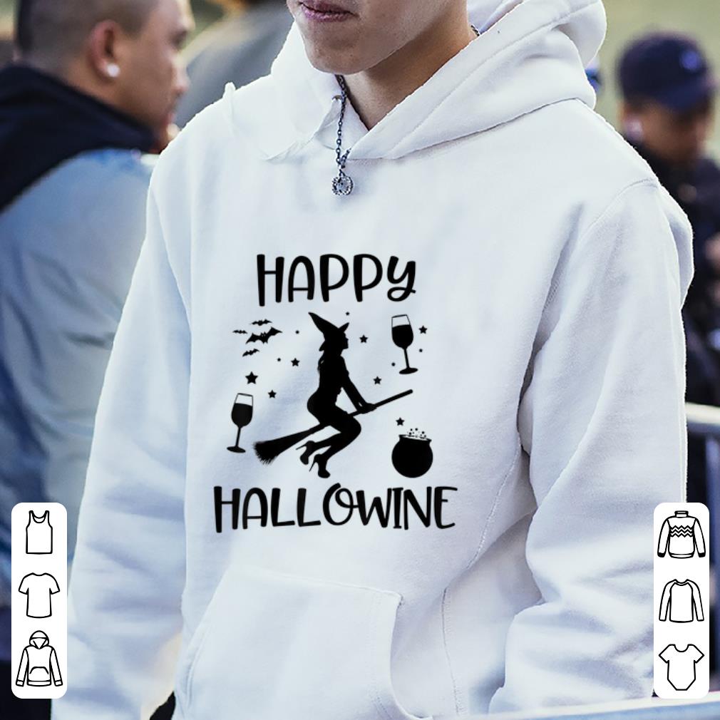 Premium Happy Hallowine Funny Halloween Wine Witch Party Pun Gift shirt 4 - Premium Happy Hallowine Funny Halloween Wine Witch Party Pun Gift shirt