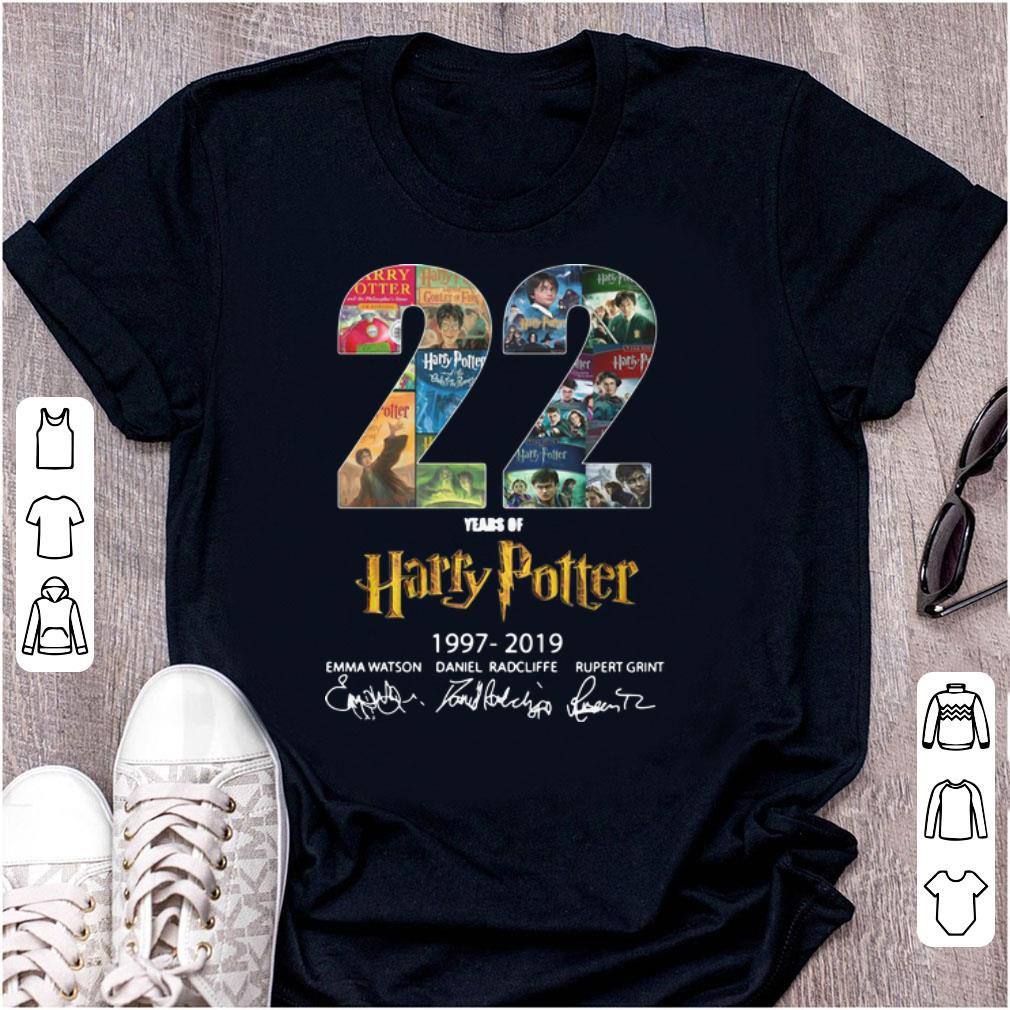 Premium Harry Potter 22 Years 1997 2019 shirt 1 - Premium Harry Potter 22 Years 1997 - 2019 shirt