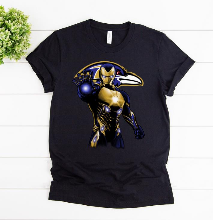 Premium Iron Man Baltimore Ravens shirt 1 - Premium Iron Man Baltimore Ravens shirt