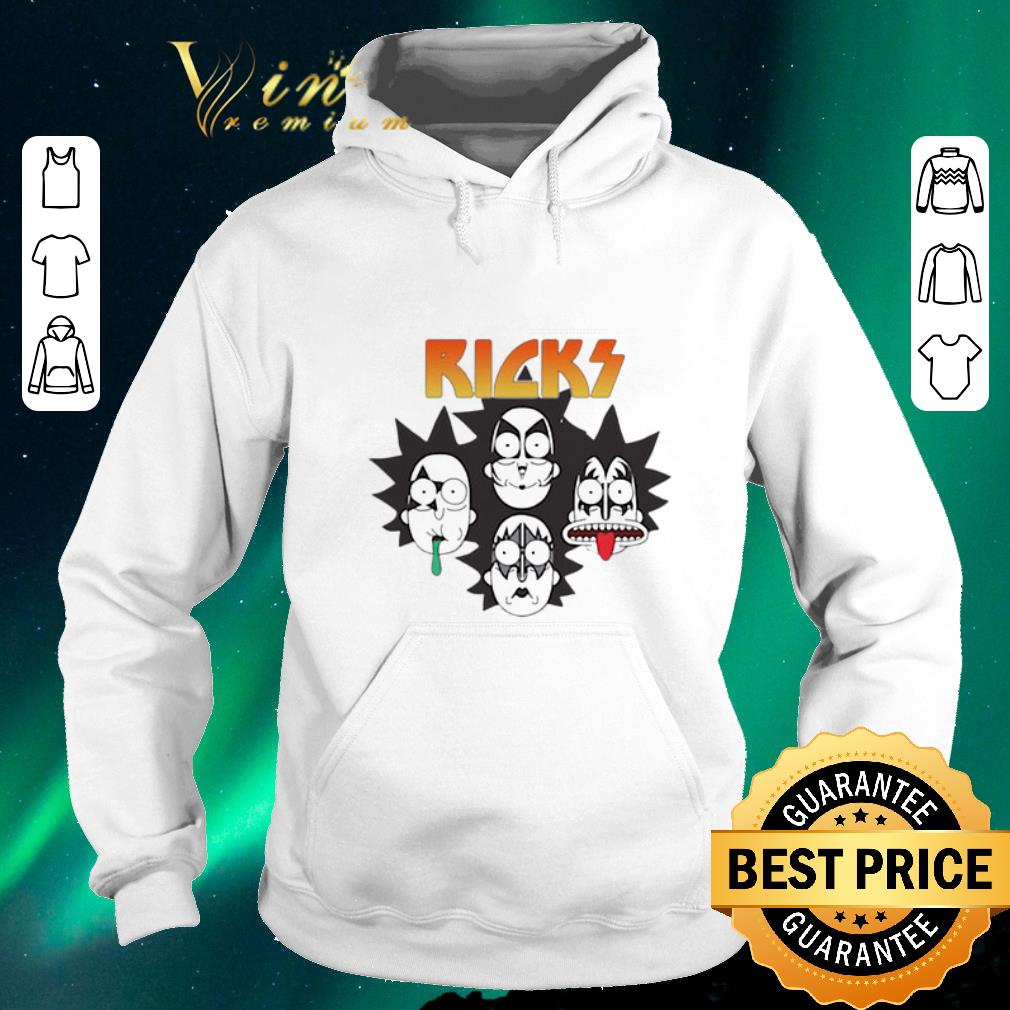 Premium Rick And Morty Parody Kiss shirt sweater 4 1 - Premium Rick And Morty Parody Kiss shirt sweater