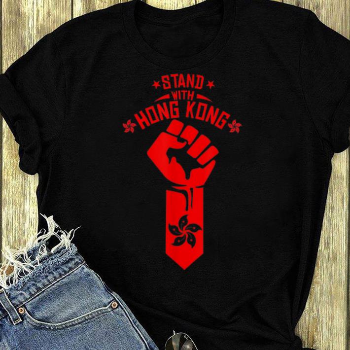 Premium Stand With Hong Kong Resist Fist Hong Kong Flag shirt 4 - Premium Stand With Hong Kong Resist Fist Hong Kong Flag shirt