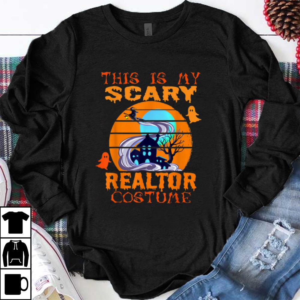 Premium This Is My Scary Realtor Costume Halloween Vintage shirt 1 - Premium This Is My Scary Realtor Costume Halloween Vintage shirt