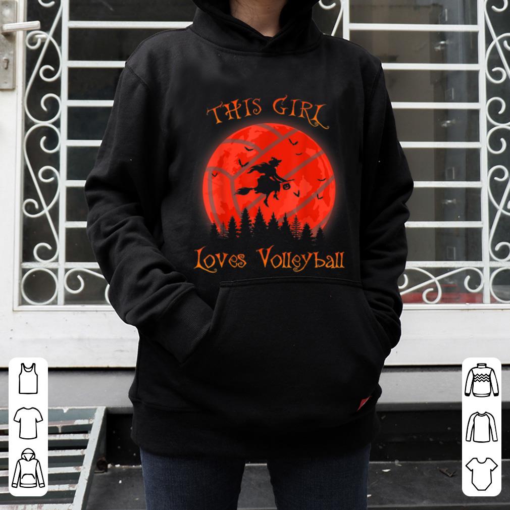 Premium This girl loves Volleyball Halloween Witch lover gift shirt 4 - Premium This girl loves Volleyball Halloween Witch lover gift shirt