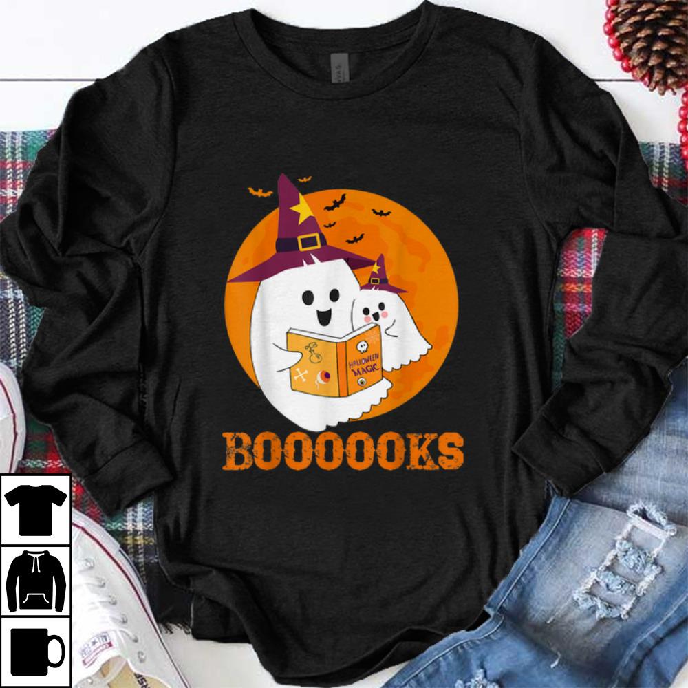 Pretty Booooks Halloween Tee Boo Read Books outfit shirt 1 - Pretty Booooks Halloween Tee Boo Read Books outfit shirt
