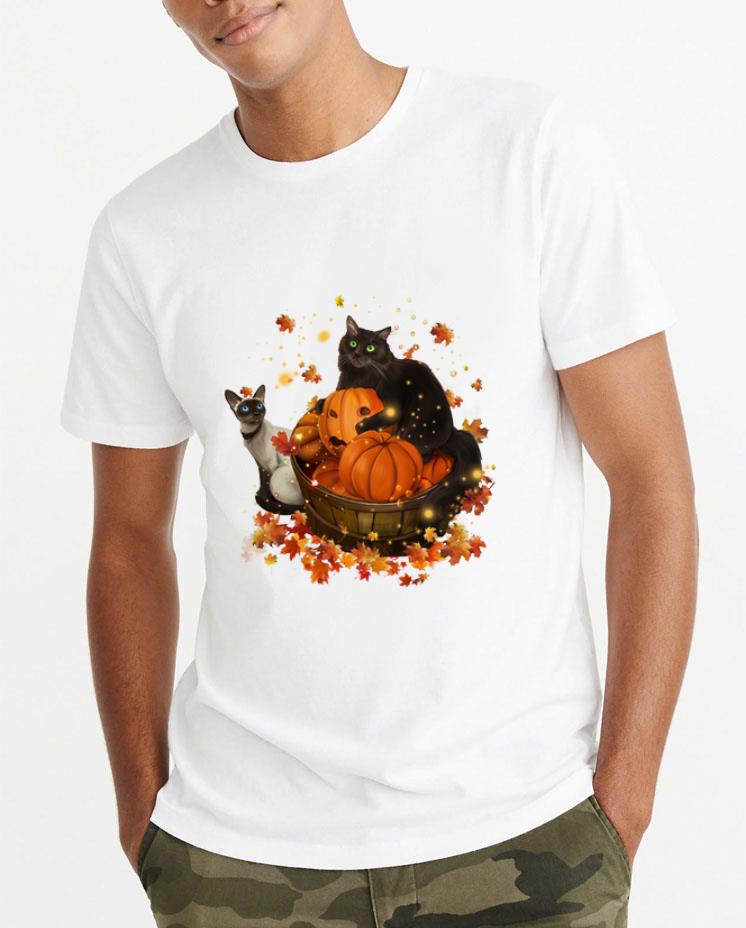 Pretty Cats Halloween Autumn shirt 4 - Pretty Cats Halloween Autumn shirt