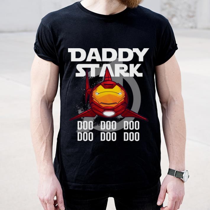 Pretty Daddy Stark Shark doo doo doo Avengers Iron Man shirt 4 - Pretty Daddy Stark Shark doo doo doo Avengers Iron Man shirt