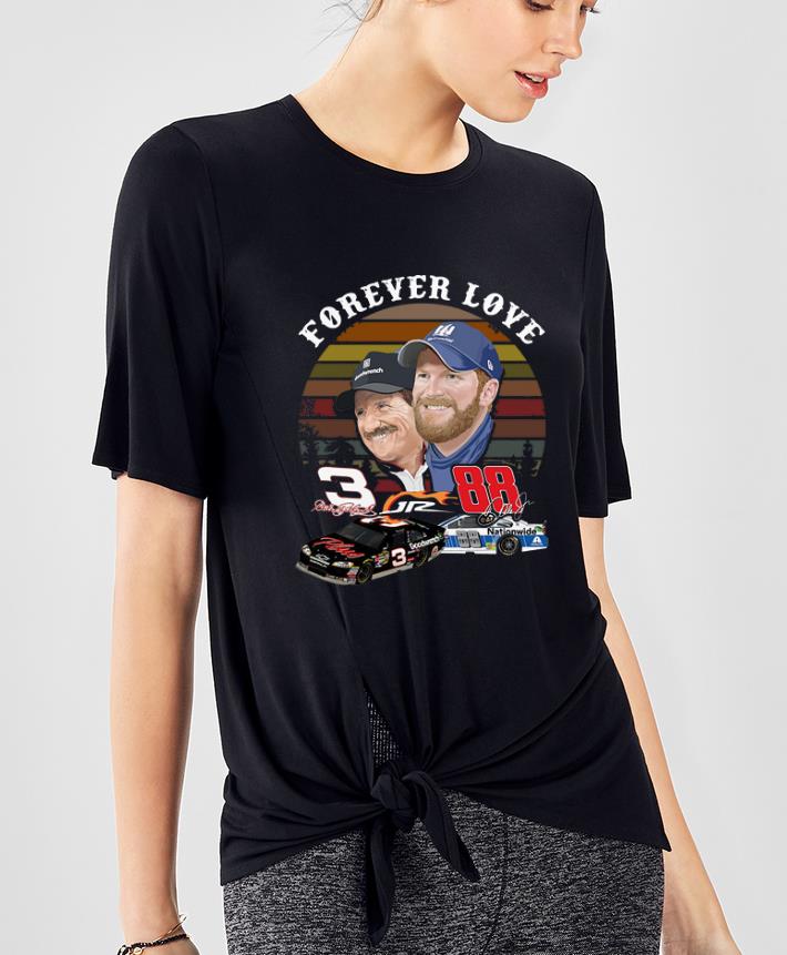 Pretty Dale Earnhardt Jr And His Dad Forever love Vintage shirt 4 1 - Pretty Dale Earnhardt Jr. And His Dad Forever love Vintage shirt