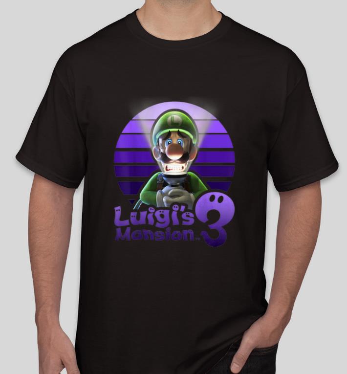 Pretty Luigi s Mansion 3 Luigi Purple Retro shirt 4 - Pretty Luigi's Mansion 3 Luigi Purple Retro shirt