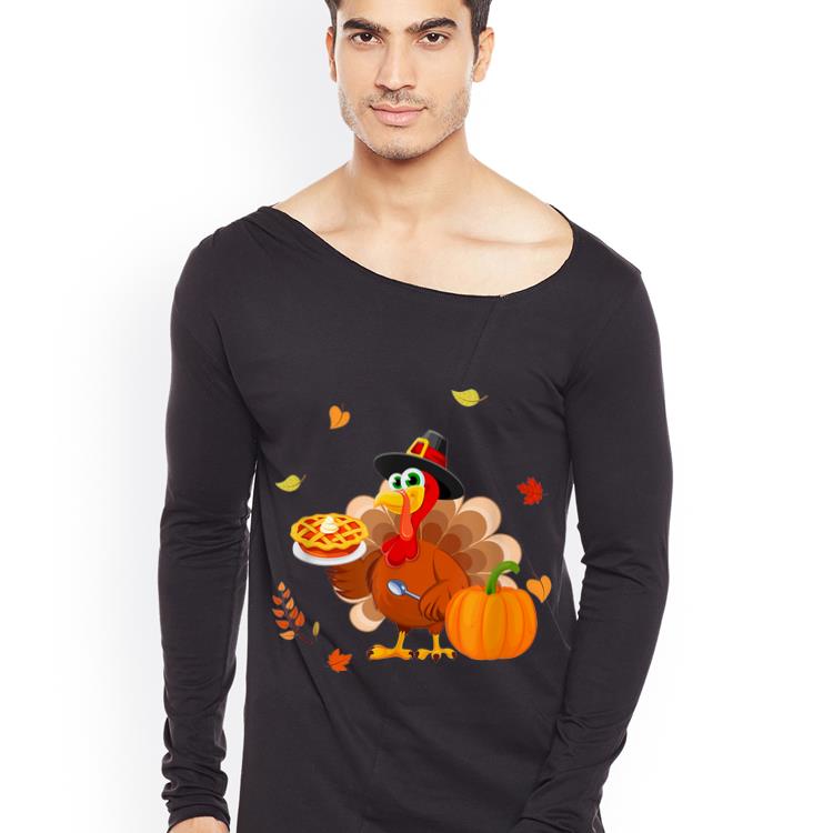 Pretty Lunch Lady Turkey Pumpkin Pie Thanksgiving shirt 4 - Pretty Lunch Lady Turkey Pumpkin Pie Thanksgiving shirt