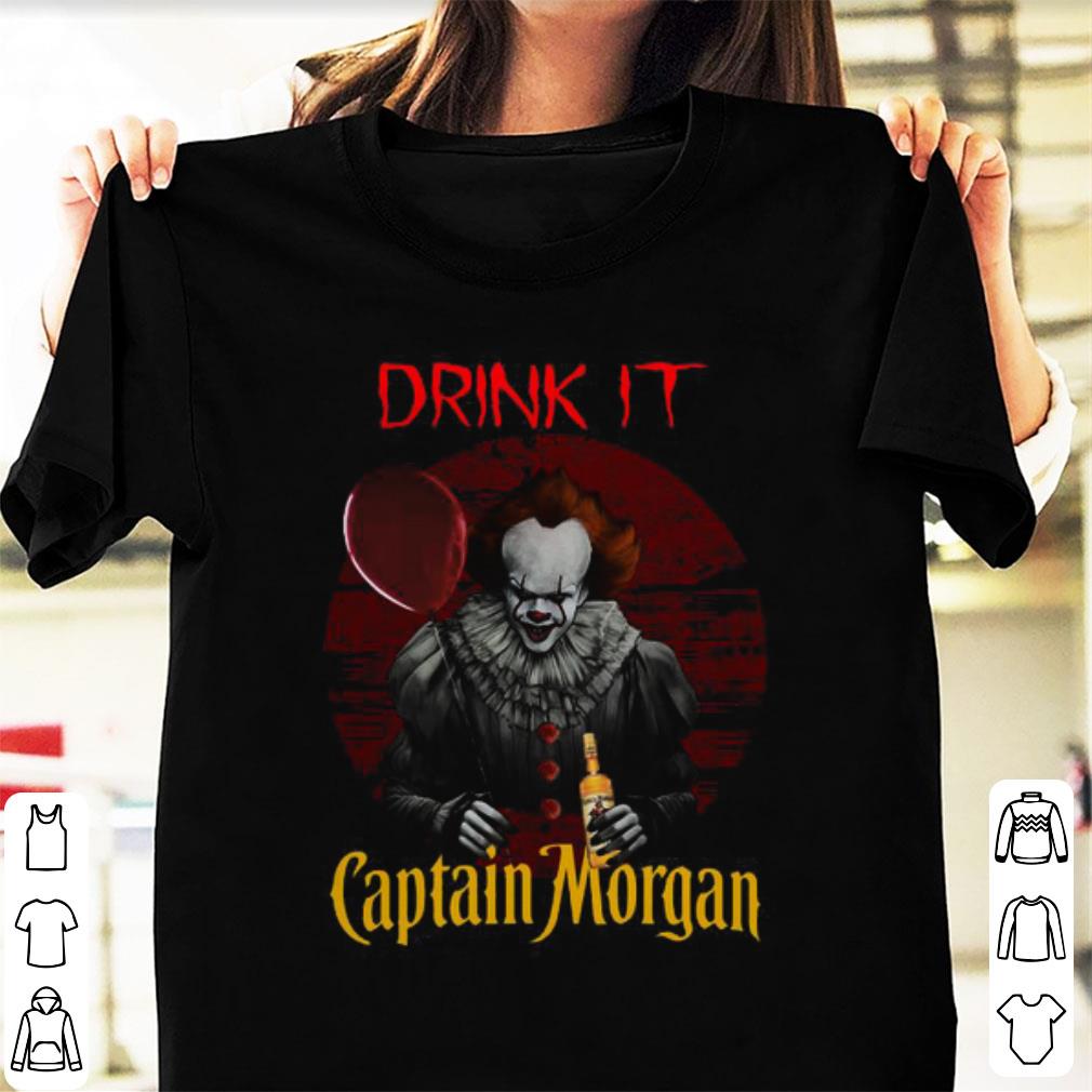 Pretty Pennywise Drink It Captain Morgan shirt 1 - Pretty Pennywise Drink It Captain Morgan shirt
