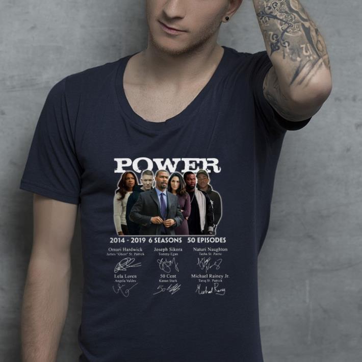 Pretty Power 2014 2019 6 Seasons Characters Signature shirt 4 - Pretty Power 2014 2019 6 Seasons Characters Signature shirt