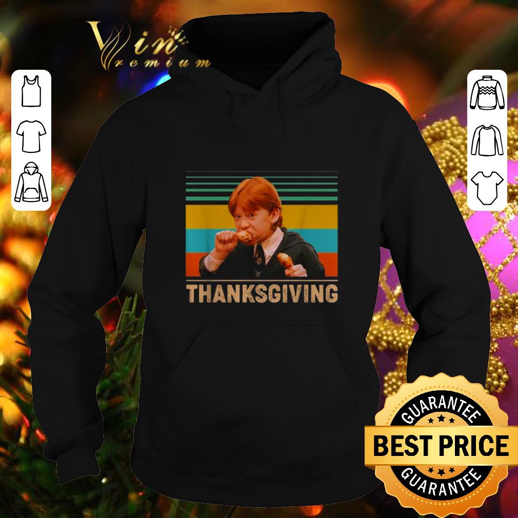 Pretty Ron Weasley eating chicken Thanksgiving Vintage shirt Pretty Ron Weasley eating chicken Thanksgiving Vintage shirt 4 - Pretty Ron Weasley eating chicken Thanksgiving Vintage shirt