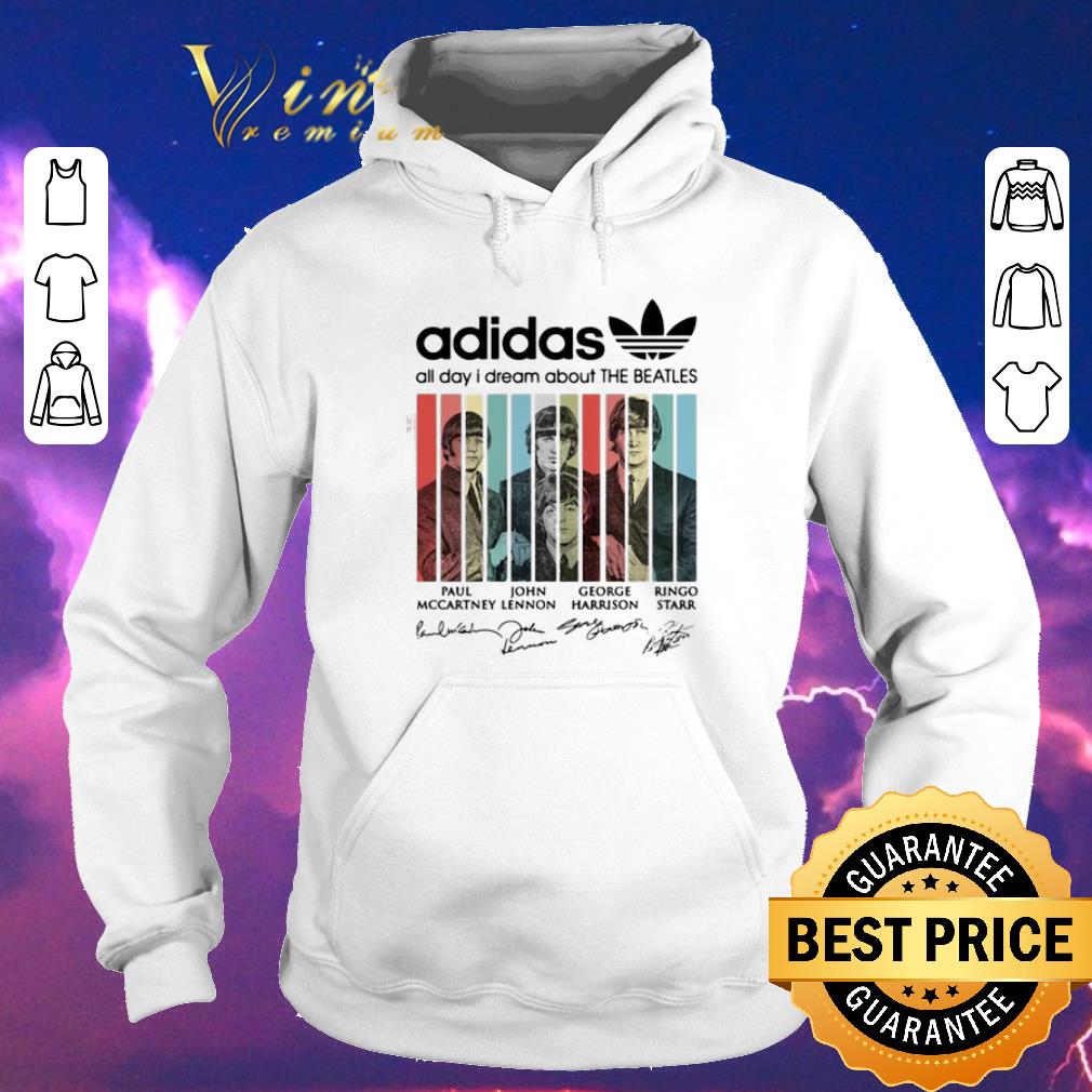 Pretty Signatures Adidas all day I dream about The Beatles shirt Pretty Signatures Adidas all day I dream about The Beatles shirt 4 - Pretty Signatures Adidas all day I dream about The Beatles shirt