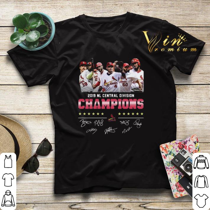 Signature St Louis Cardinals 2019 Nl Central Division Champions shirt Signature St Louis Cardinals 2019 Nl Central Division Champions shirt 4 - Signature St Louis Cardinals 2019 Nl Central Division Champions shirt