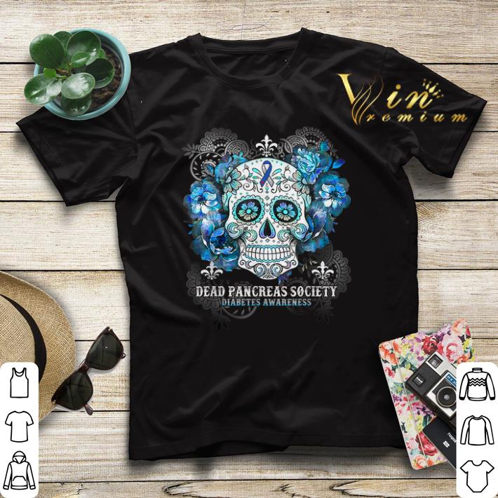 Sugar skull dead pancreas society Diabetes Awareness shirt sweater Sugar skull dead pancreas society Diabetes Awareness shirt sweater 4 - Sugar skull dead pancreas society Diabetes Awareness shirt sweater