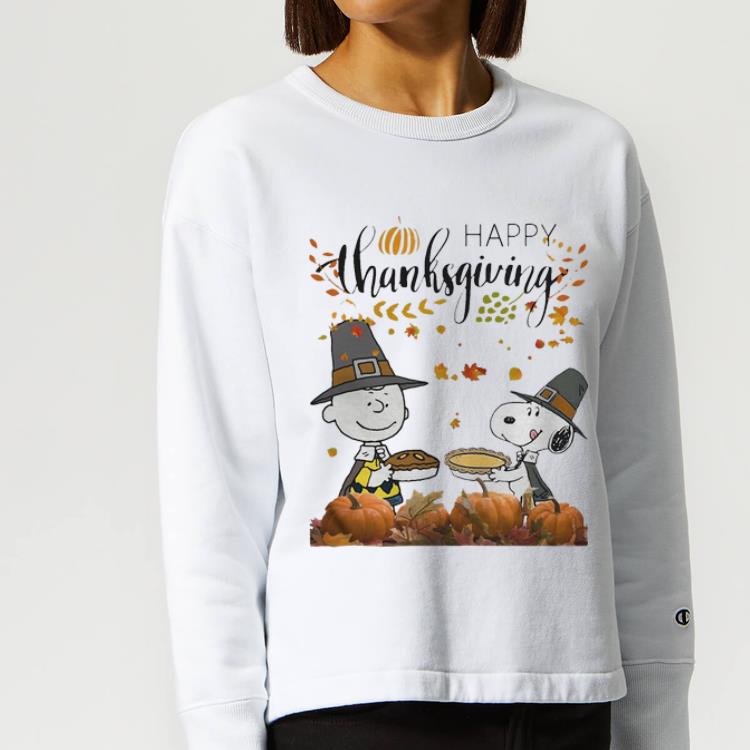 Top Charlie Brown And Snoopy Peanuts Happy Thanksgiving shirt 4 1 - Top Charlie Brown And Snoopy Peanuts Happy Thanksgiving shirt