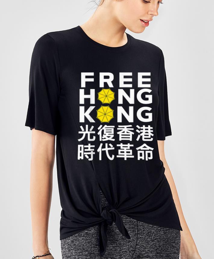 Top Free Hong Kong Support Hong Kong shirt 4 - Top Free Hong Kong Support Hong Kong shirt