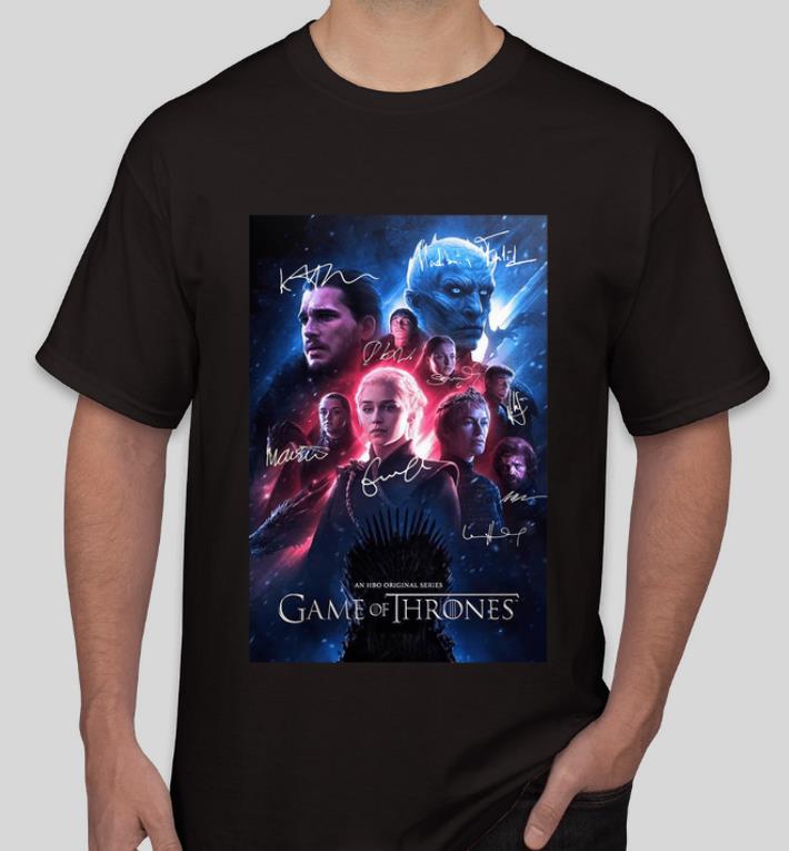 Top Game Of Thrones An HBO Original Series Signatures shirt 4 - Top Game Of Thrones An HBO Original Series Signatures shirt