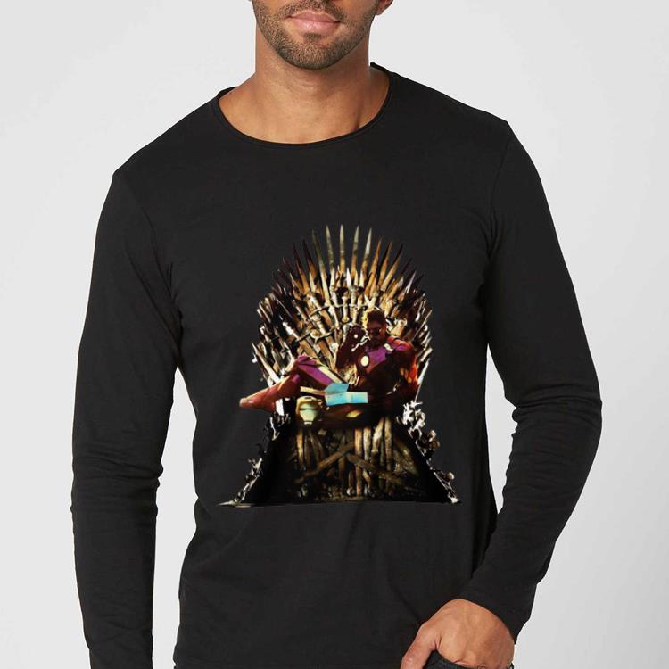 Top Game Of Thrones Iron Man Reading Book shirt 4 - Top Game Of Thrones Iron Man Reading Book shirt