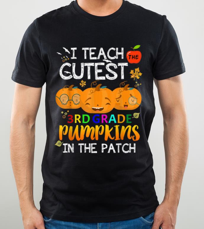 Top Halloween 3rd Grade Teacher Cutest Pumpkins Gift shirt 4 - Top Halloween 3rd Grade Teacher Cutest Pumpkins Gift shirt