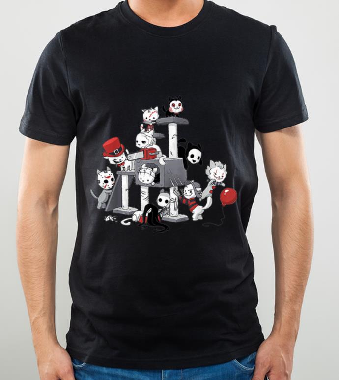 Top I Love Cats Horror Kitties Halloween shirt 4 - Top I Love Cats Horror Kitties Halloween shirt