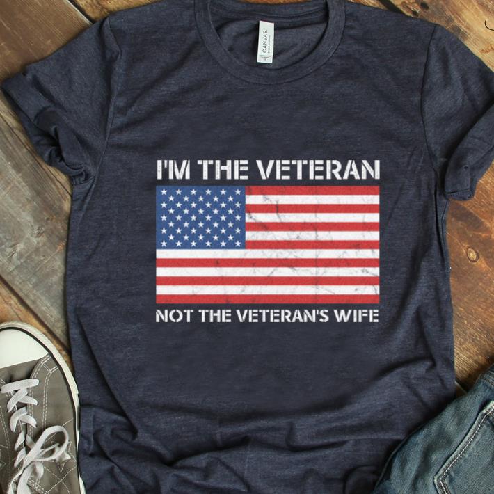 Top I m The Veteran Not The Wife American Flag shirt 1 1 - Top I'm The Veteran Not The Wife American Flag shirt