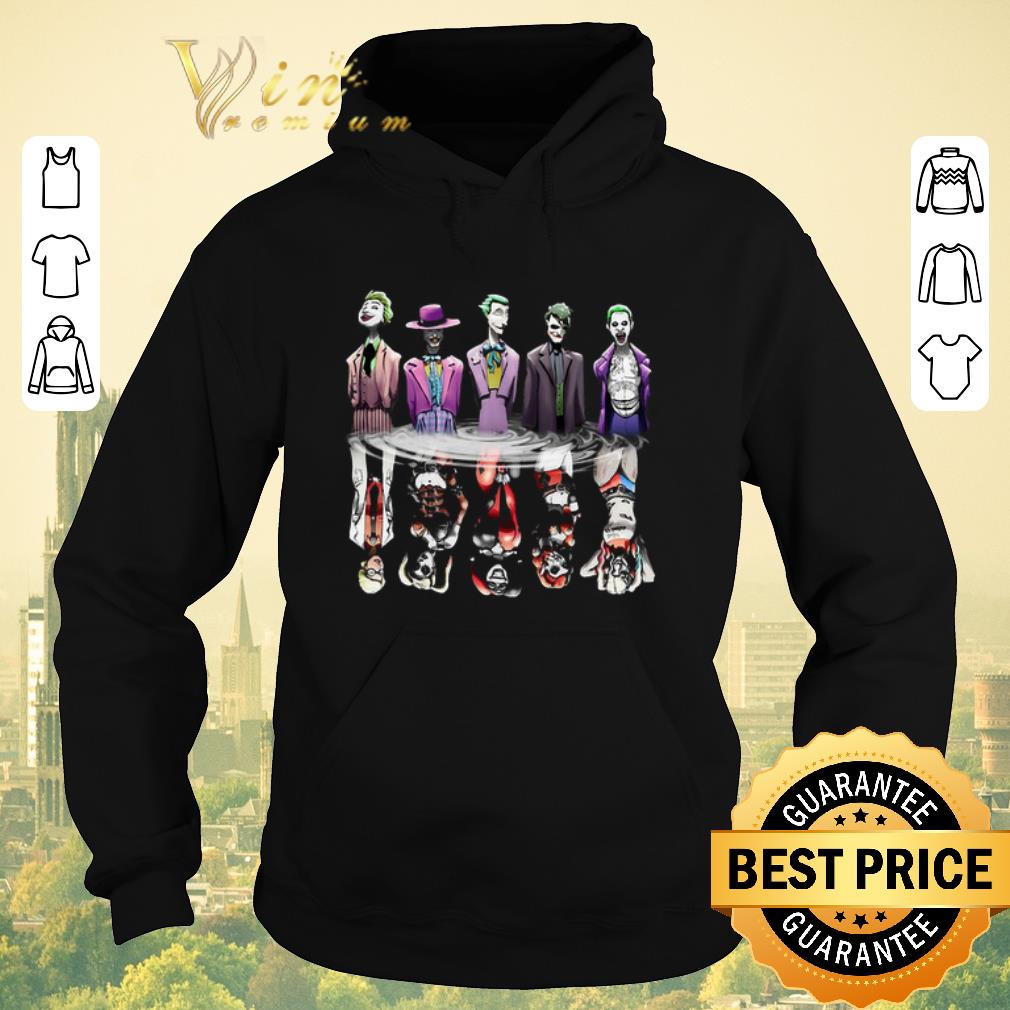 Top Joker reflection mirror water Harley Quinn shirt sweater 4 - Top Joker reflection mirror water Harley Quinn shirt sweater