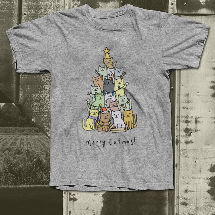 Top Merry Catmas Cats Christmas Tree shirt 4 - Top Merry Catmas Cats Christmas Tree shirt