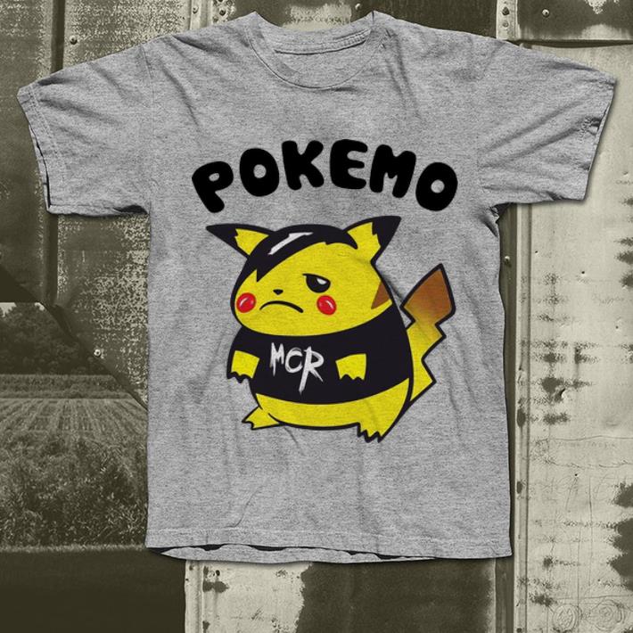 Top Pokemo MCR My Chemical Romance Pikachu shirt 4 - Top Pokemo MCR My Chemical Romance Pikachu shirt