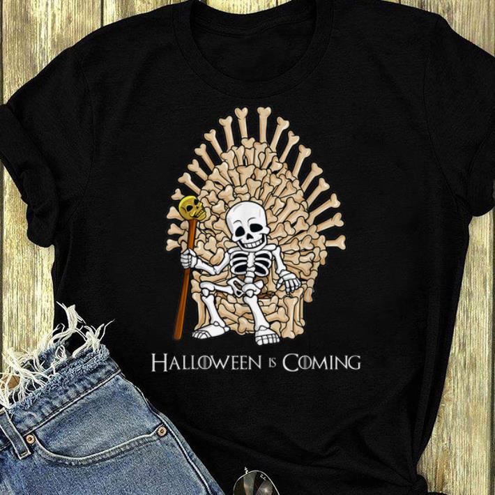 Top Skeleton Bones Throne Funny Halloween shirt 4 - Top Skeleton Bones Throne Funny Halloween shirt