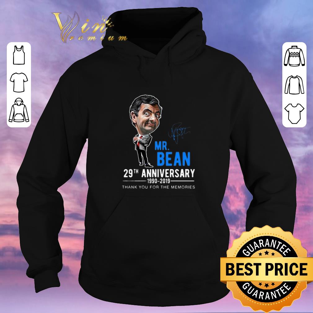 Top Thank You For The Memories Mr Bean 29th 1990 2019 Anniversary shirt 4 1 - Top Thank You For The Memories Mr Bean 29th 1990-2019 Anniversary shirt