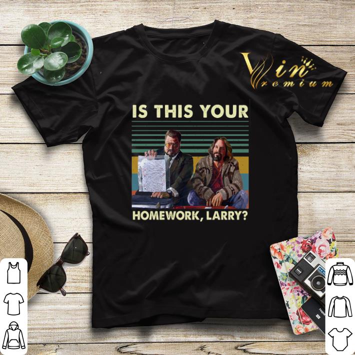 Vintage The Big Lebowski Is this your homework Larry shirt 4 - Vintage The Big Lebowski Is this your homework Larry shirt
