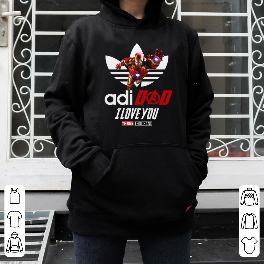 Awesome Adidas Avengers Iron Man adidad I love you Three Thousand shirt 4 - Awesome Adidas Avengers Iron Man adidad I love you Three Thousand shirt