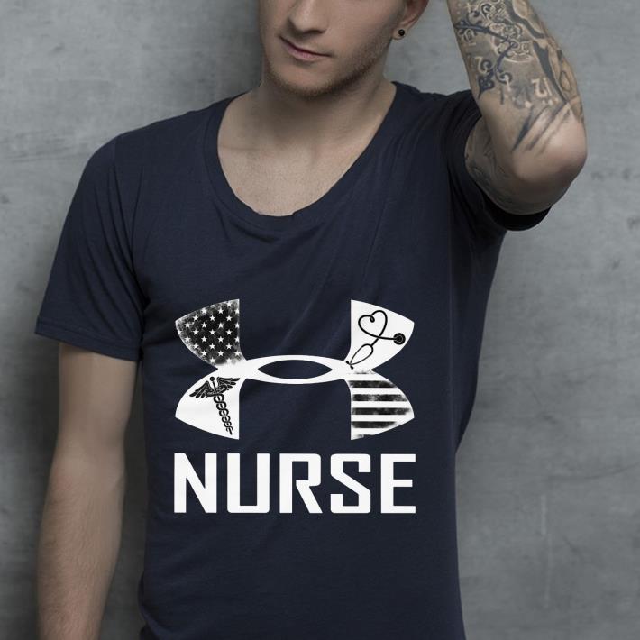 Awesome American Flag Under Armor Nurse shirt 4 - Awesome American Flag Under Armor Nurse shirt