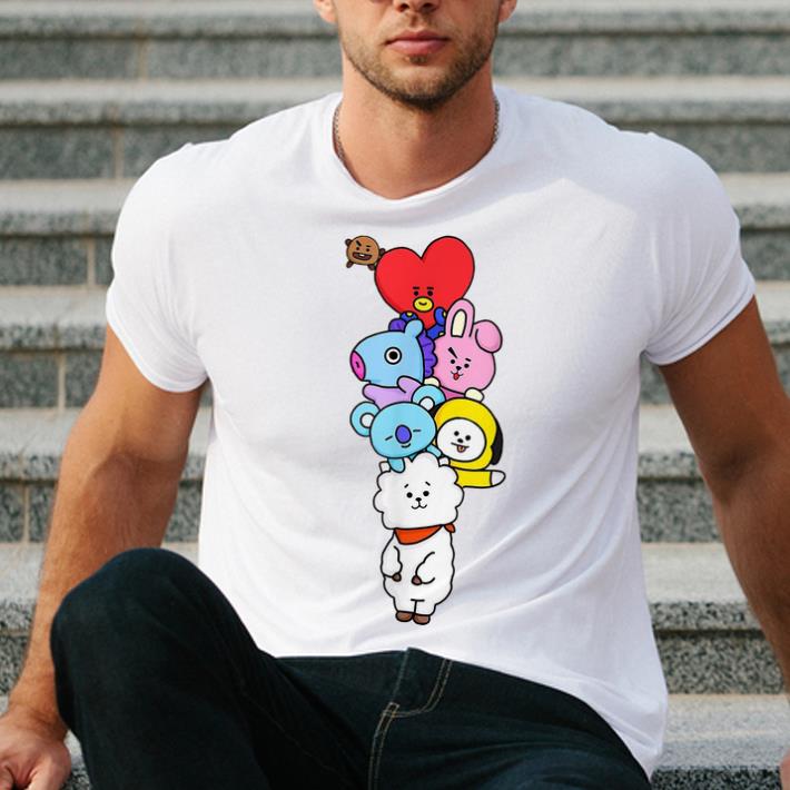 Awesome Christmas BT21 BTS Cute Chibi Chracter shirt 4 - Awesome Christmas BT21 BTS Cute Chibi Chracter shirt