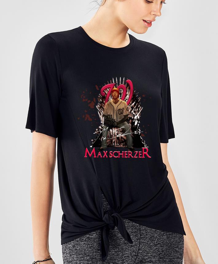 Awesome Game Of Thrones Max Scherzer Washington Nationals Iron Throne shirt 4 - Awesome Game Of Thrones Max Scherzer Washington Nationals Iron Throne shirt