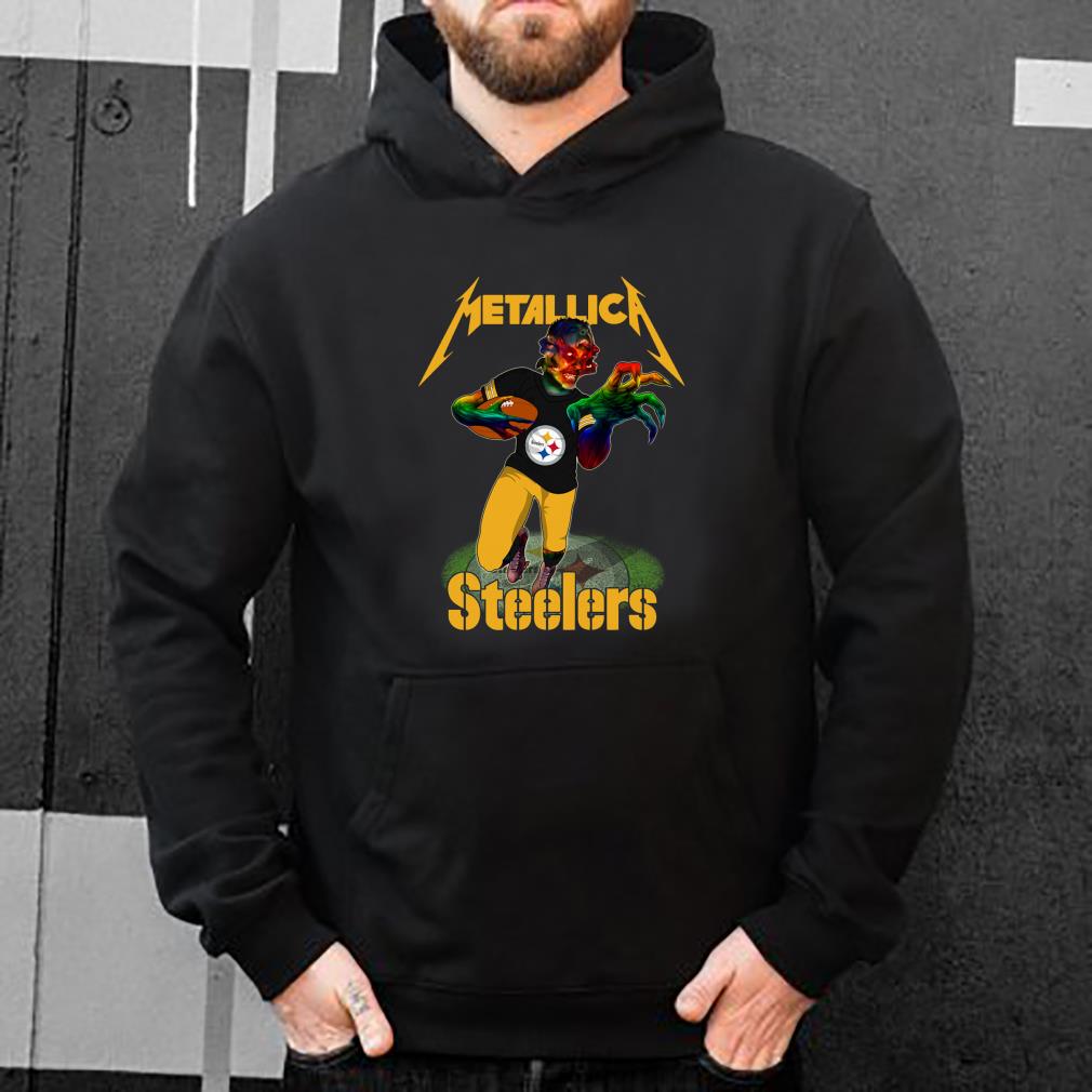 Awesome Metallica Hardwired Steelers shirt 4 - Awesome Metallica Hardwired Steelers shirt