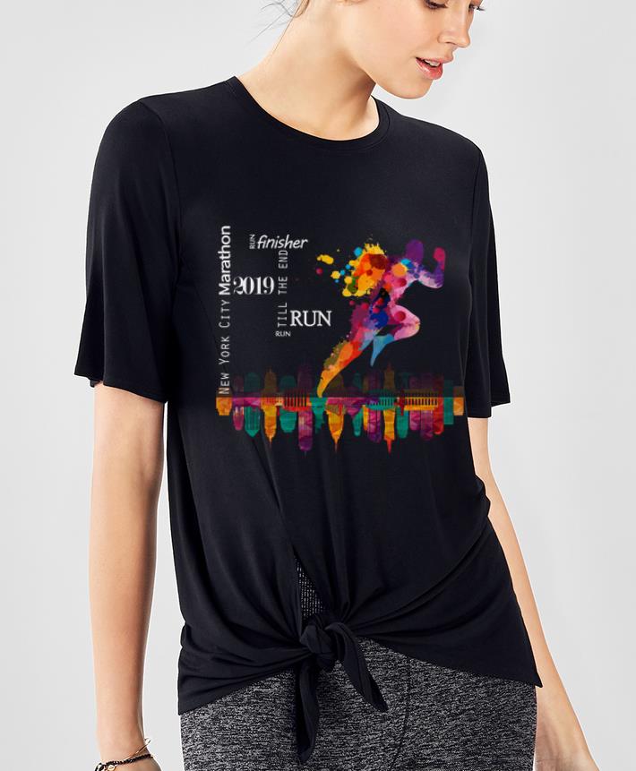 Awesome New York City Marathon 2019 Run Till The End Run Finisher shirt 4 - Awesome New York City Marathon 2019 Run Till The End Run Finisher shirt