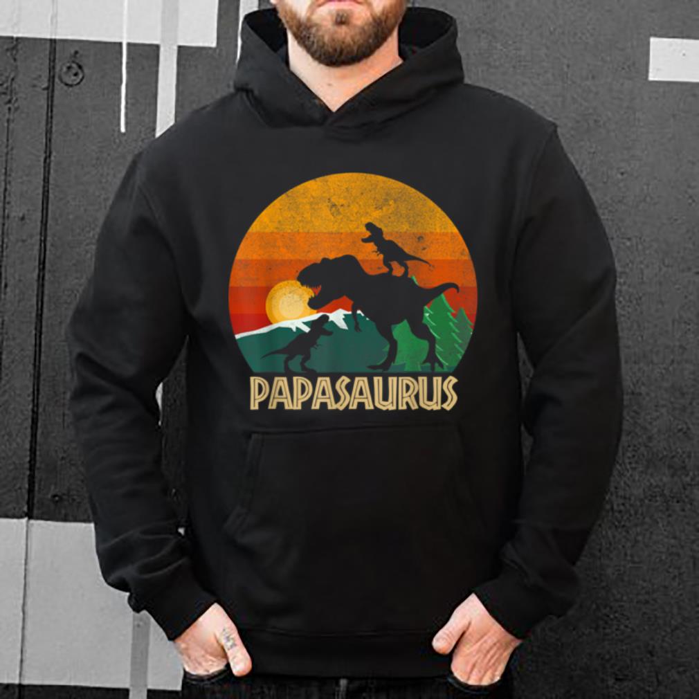 Awesome Papasaurus Papa Gift From Daughter Son Birthday Christmas shirt 4 - Awesome Papasaurus Papa Gift From Daughter Son-Birthday Christmas shirt