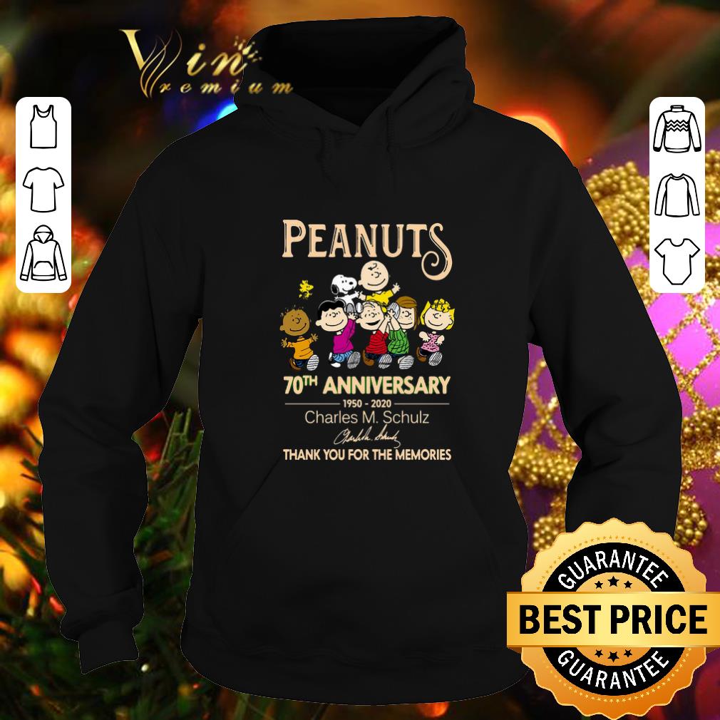 Awesome Peanuts 70th Anniversary 1950 2020 thank you for the memories shirt 4 - Awesome Peanuts 70th Anniversary 1950 2020 thank you for the memories shirt