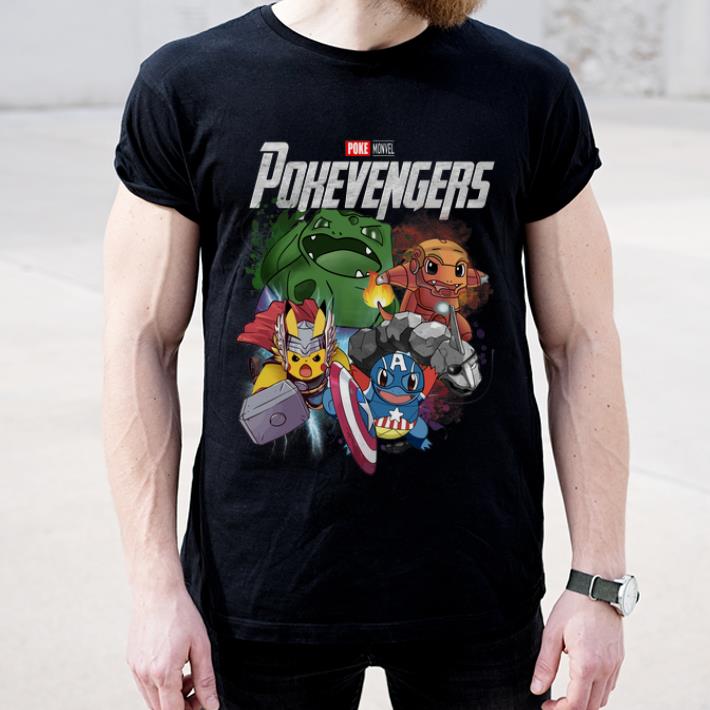 Awesome Poke Monvel Pokevengers Marvel Avengers Endgame shirt 4 - Awesome Poke Monvel Pokevengers Marvel Avengers Endgame shirt