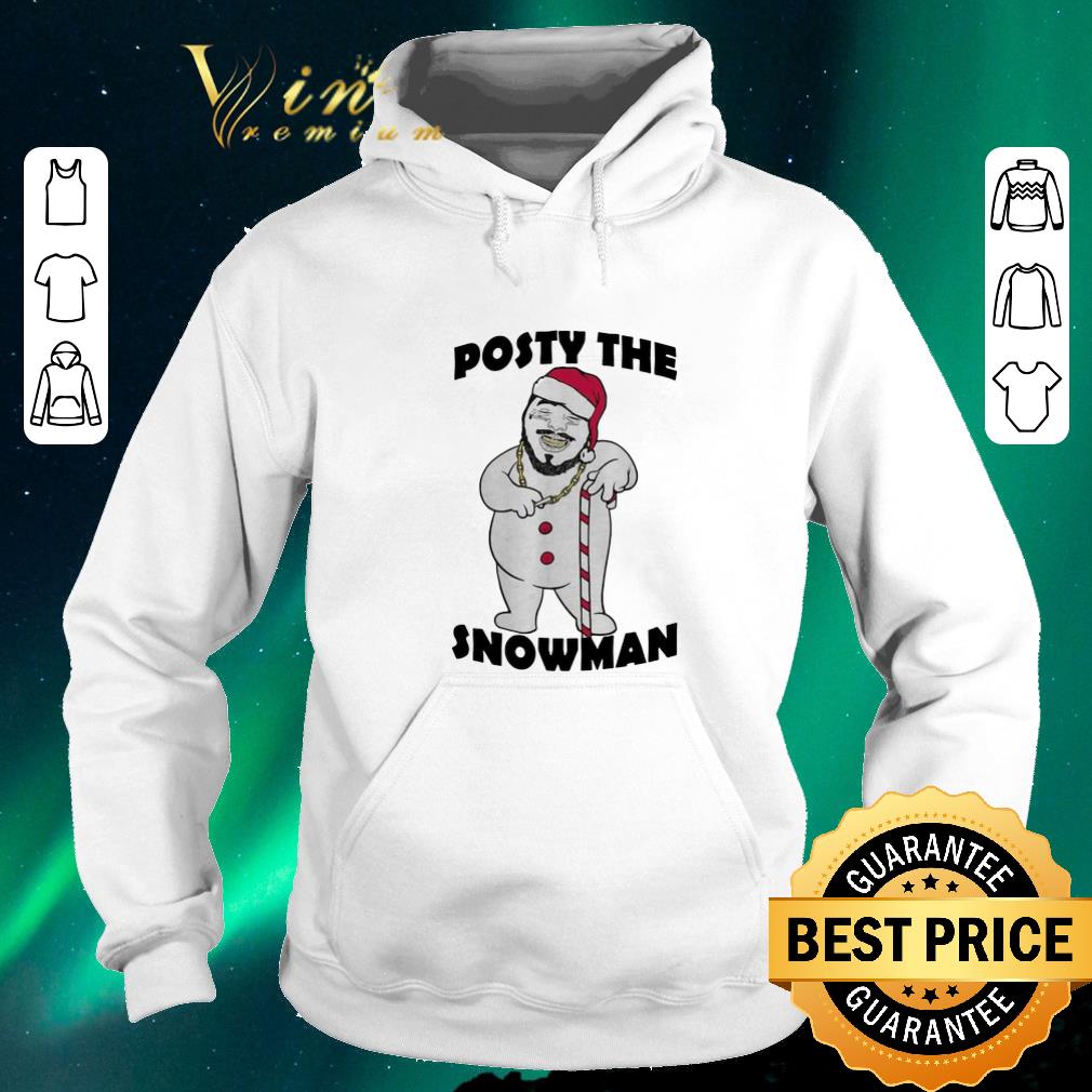 Awesome Post Malone Posty The Snowman shirt sweater Awesome Post Malone Posty The Snowman shirt sweater 4 - Awesome Post Malone Posty The Snowman shirt sweater