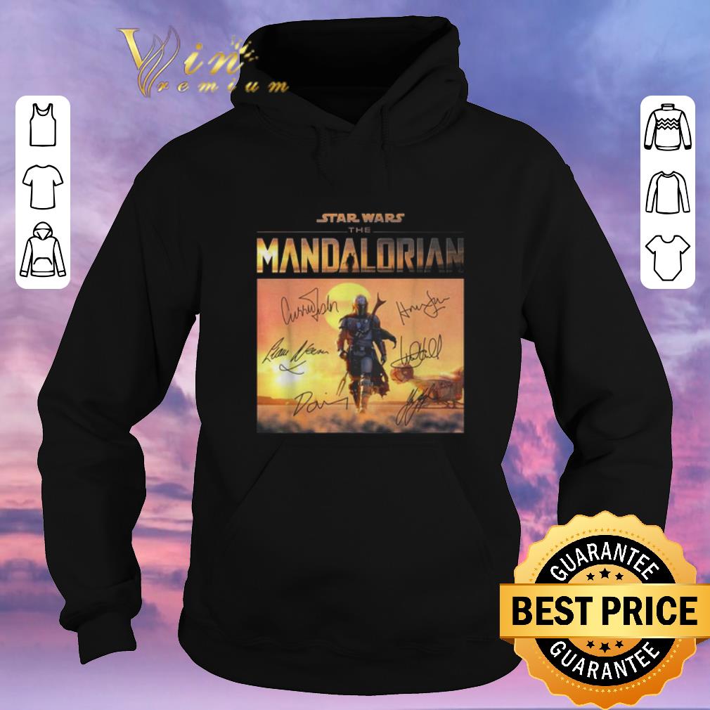 Awesome Signatures Star Wars the Mandalorian shirt Awesome Signatures Star Wars the Mandalorian shirt 4 - Awesome Signatures Star Wars the Mandalorian shirt
